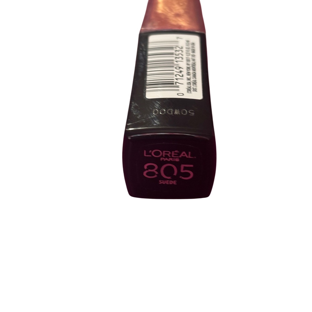 L'Oreal Lip Gloss 0.21oz 805 Suede Infallible 8HR Pro Gloss Shimmer Bronze - Picture 4 of 4